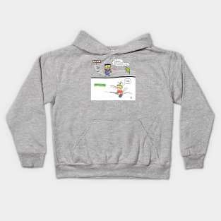 Snow in Paris Kids Hoodie